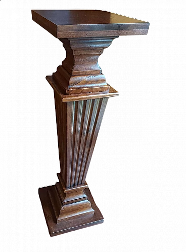 Neoclassical style wood column, 1950s