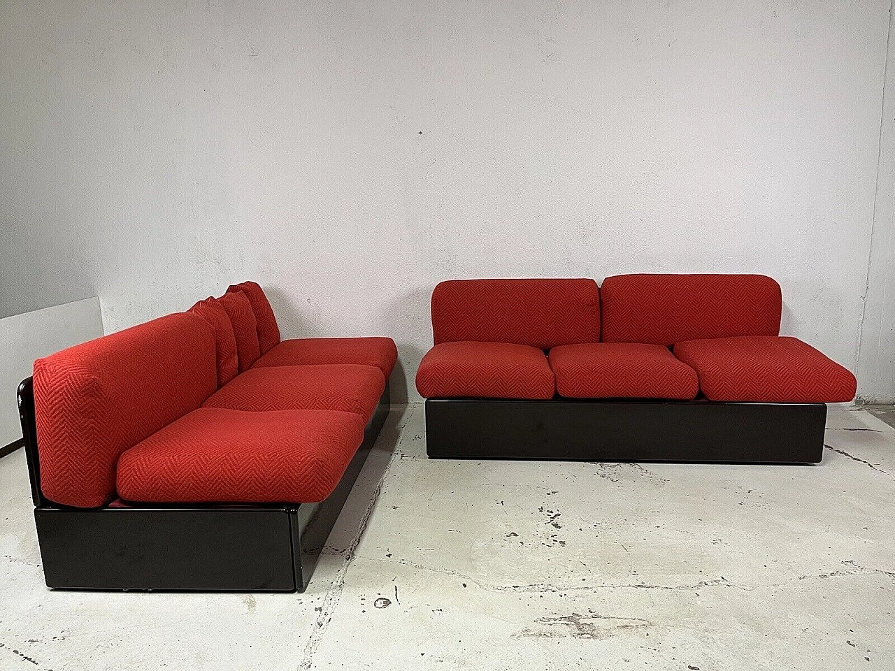 Pair of sofas by Luigi Caccia Dominioni for Azucena, 1960s 1