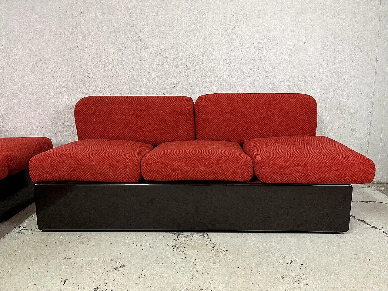 Pair of sofas by Luigi Caccia Dominioni for Azucena, 1960s 11