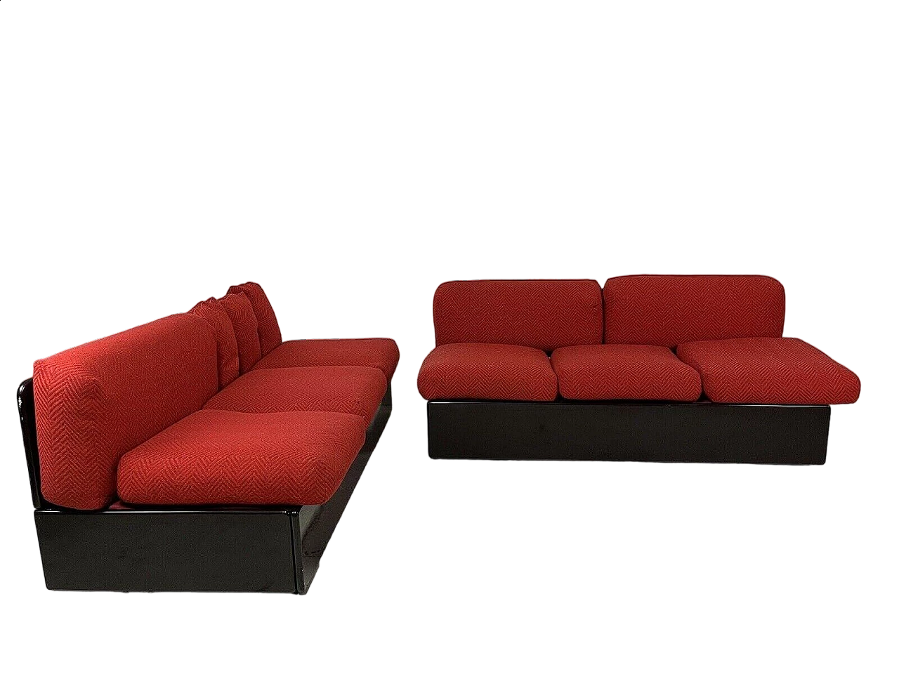 Pair of sofas by Luigi Caccia Dominioni for Azucena, 1960s 25