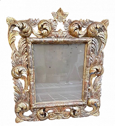 Gilded wooden mirror, early 20th century