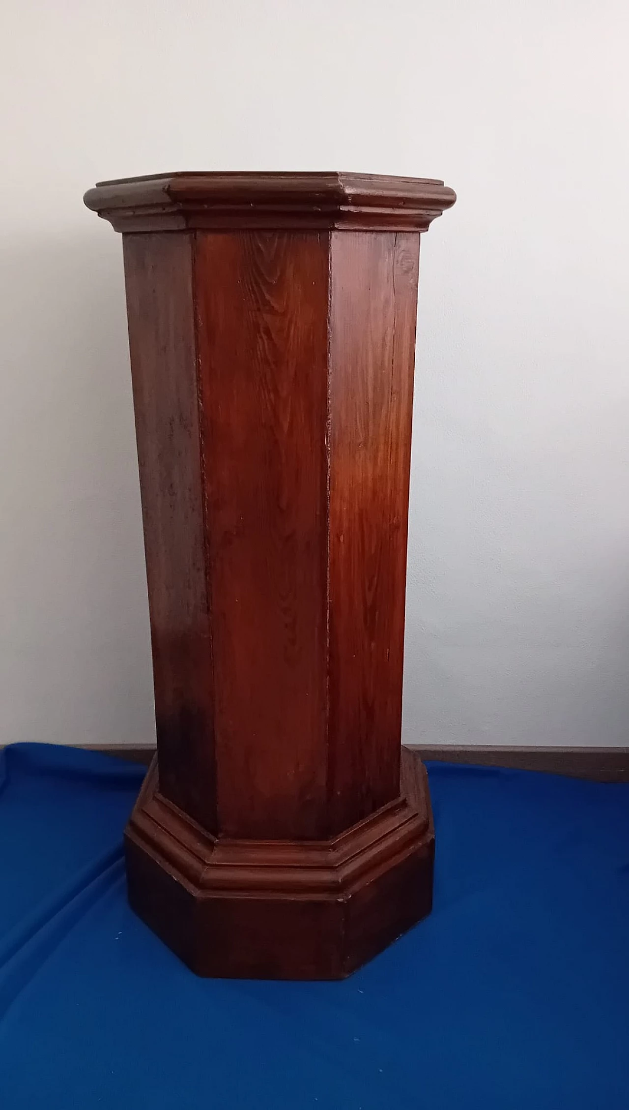 Colonna in legno, '800 1