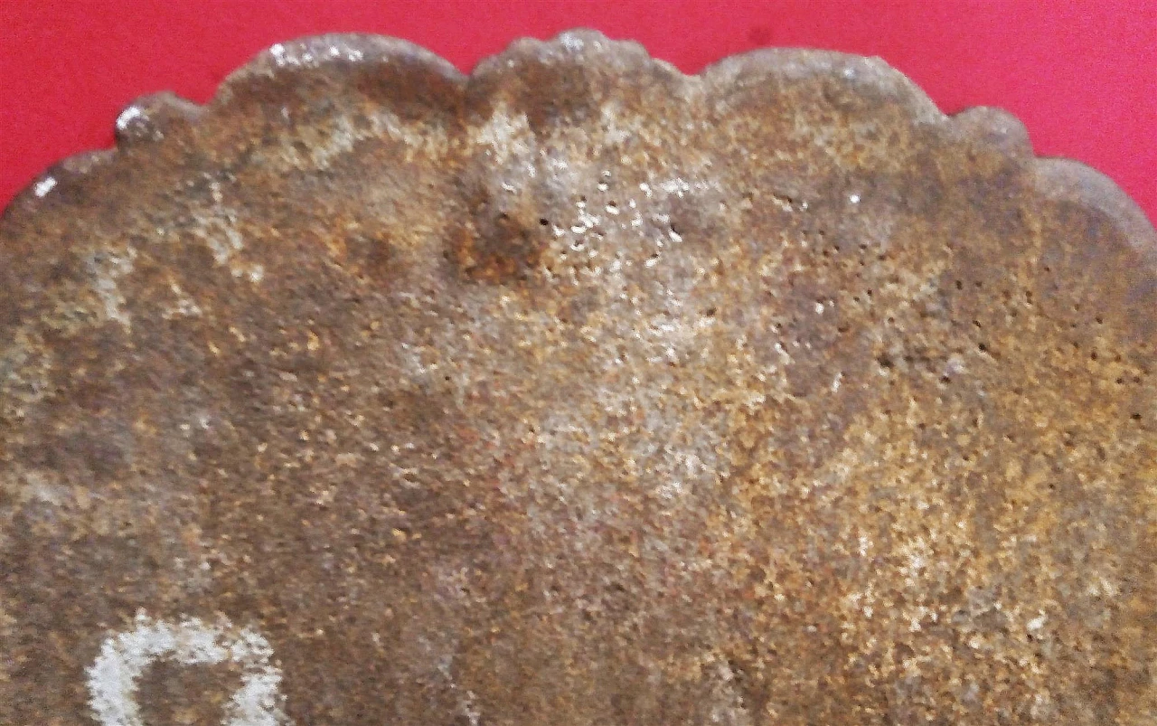 Cast iron fireplace plate in Louis XIII style, early 19th century 9