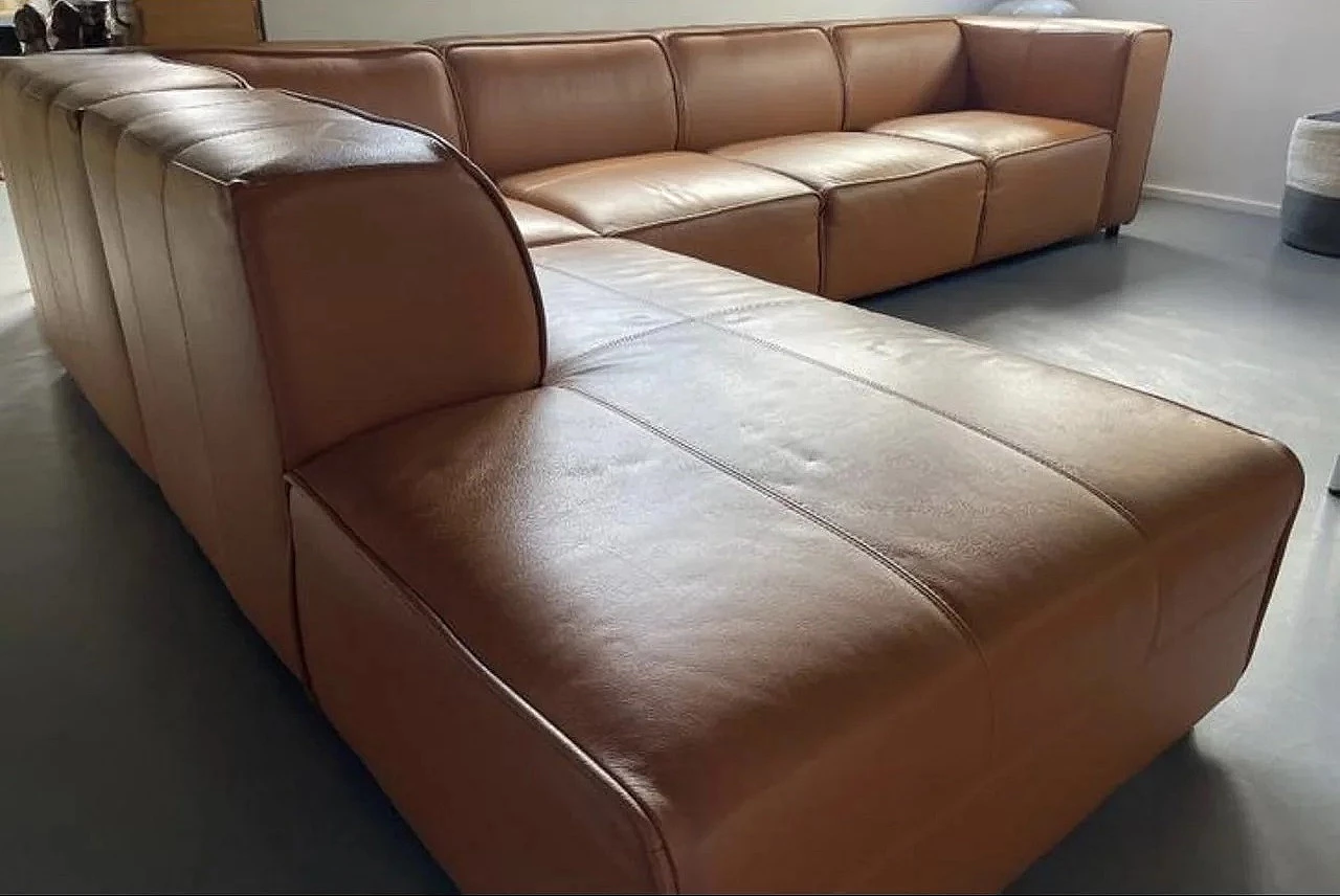 Carmo 2 XL leather sofa by Anders Nørgaard for Boconcept 2