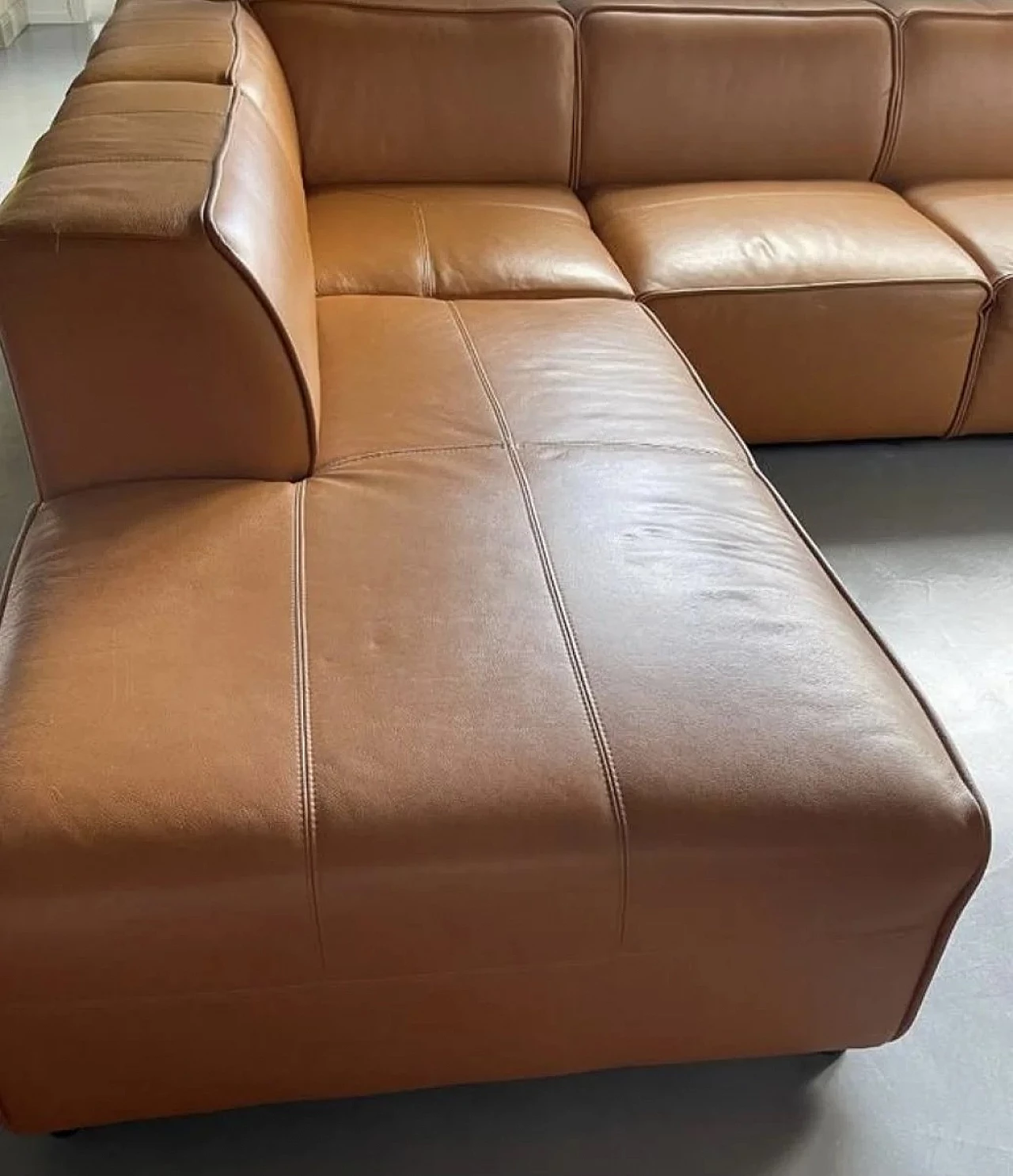 Carmo 2 XL leather sofa by Anders Nørgaard for Boconcept 5