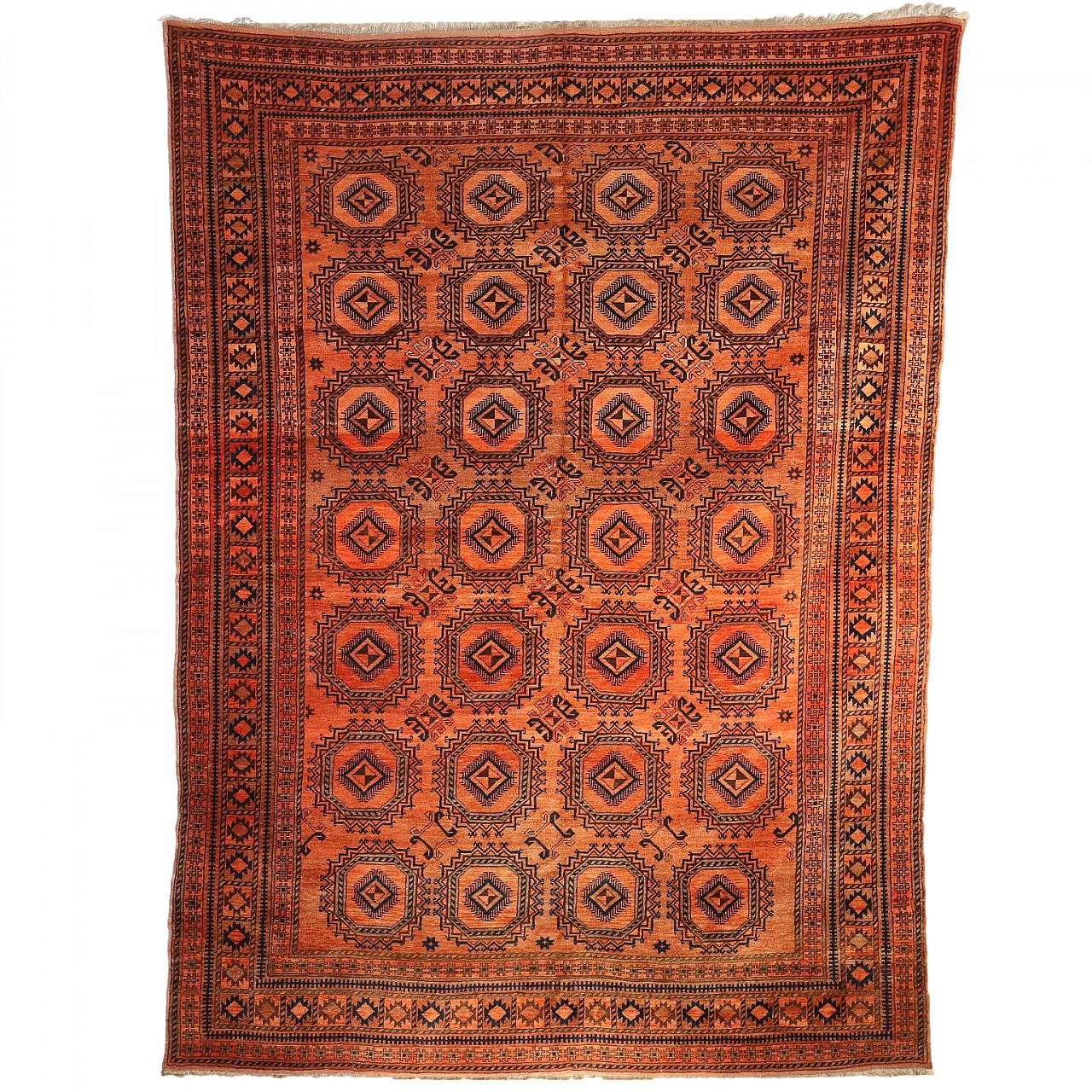 Bukhara Afghan wool carpet 1