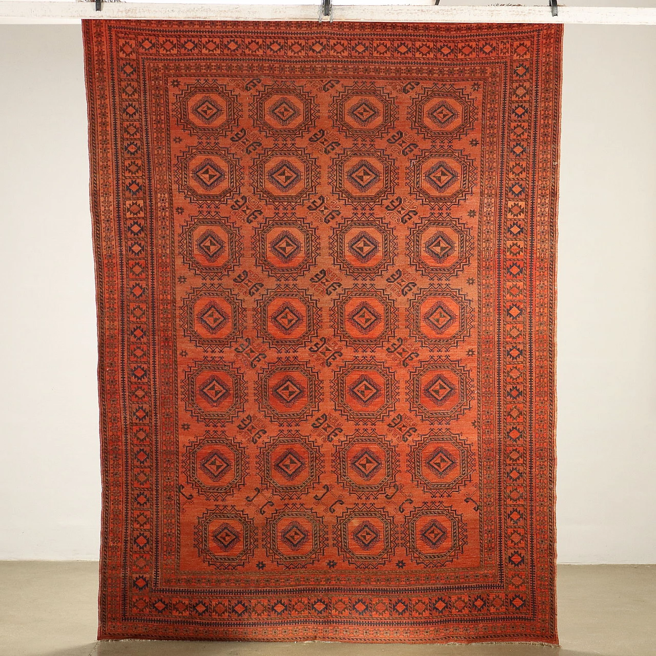Bukhara Afghan wool carpet 6