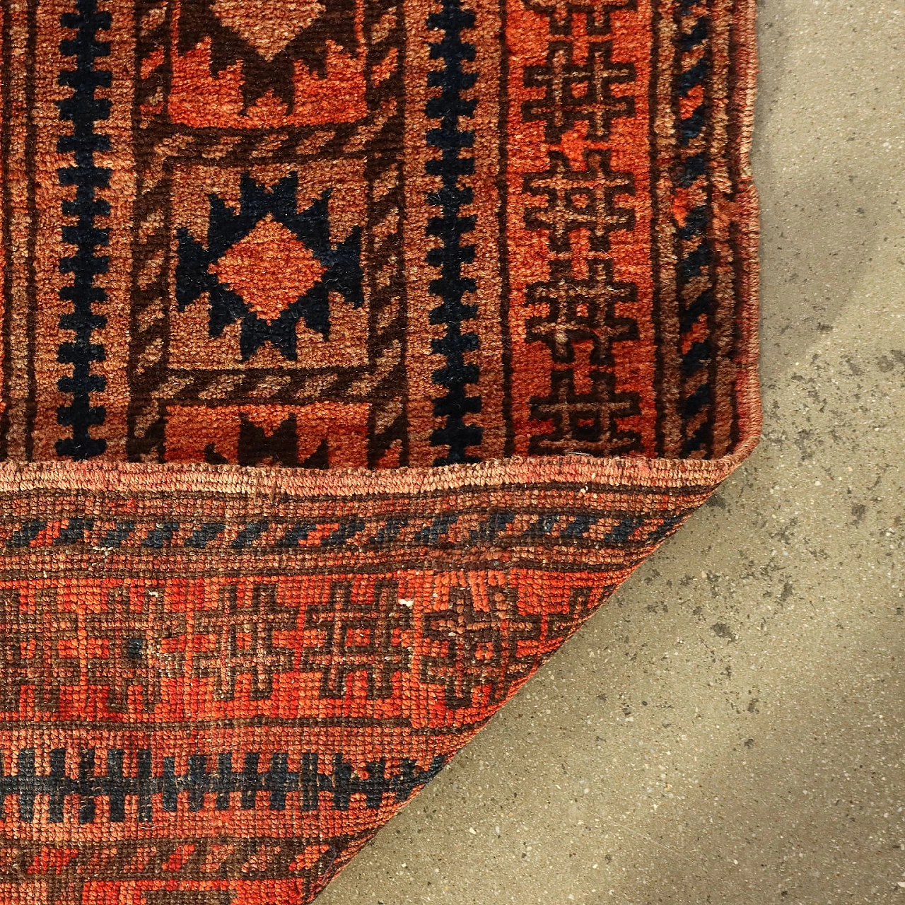 Bukhara Afghan wool carpet 7