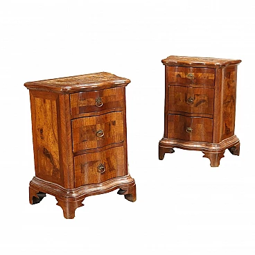 Pair of Barocchetto style bedside tables