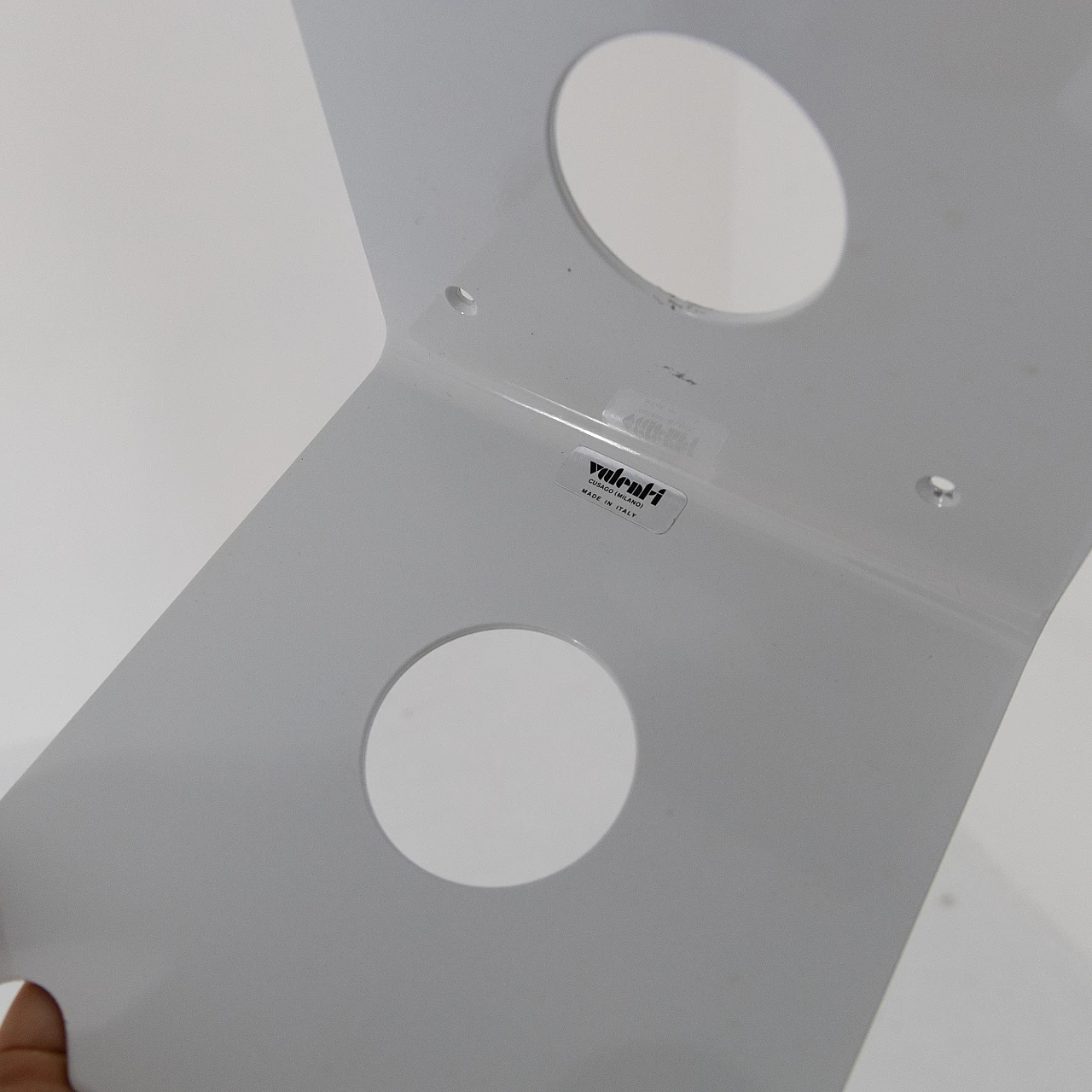 Applique Squadra bianca di Ezio Didone per Valenti, anni '70 12