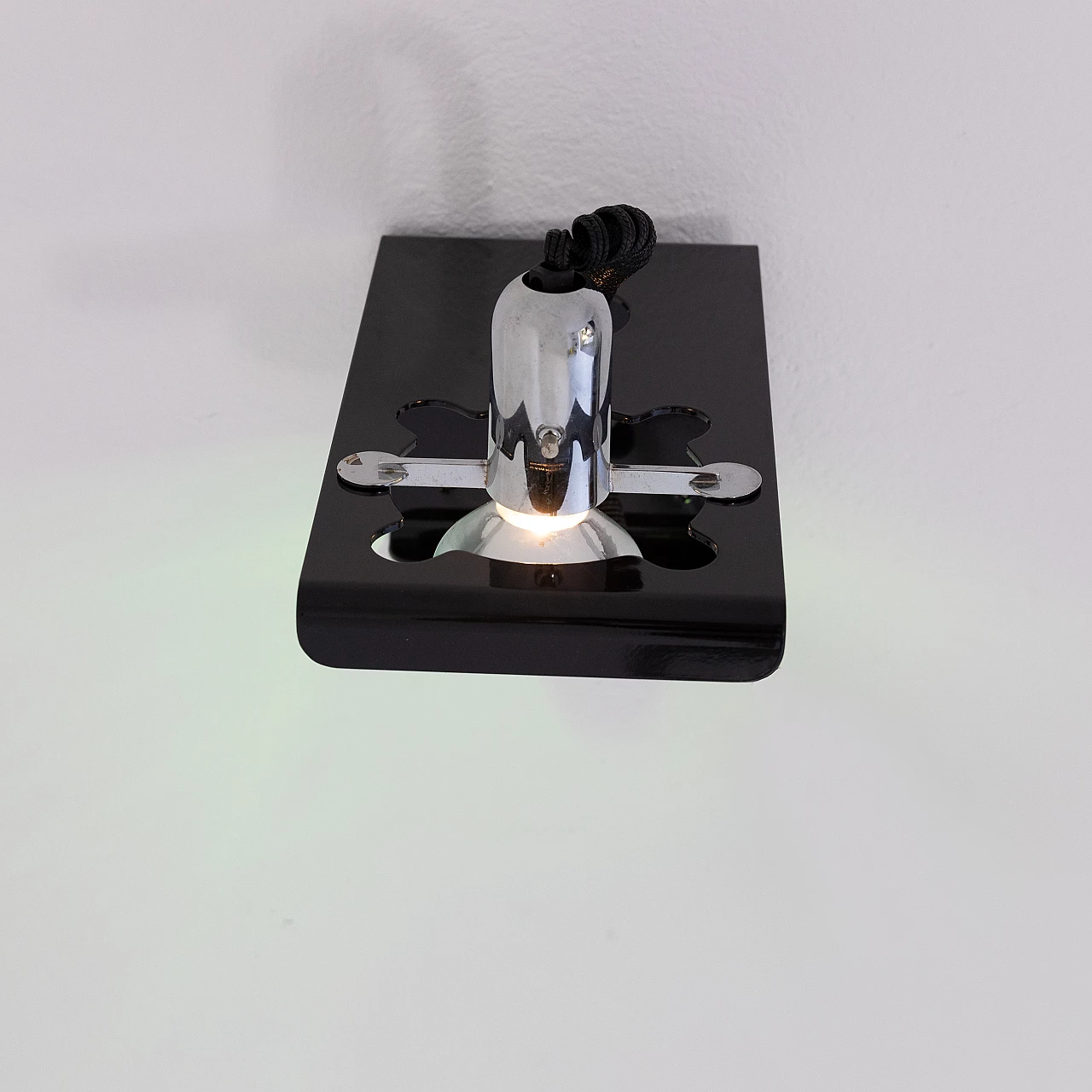 Applique Squadra nera di Ezio Didone per Valenti, anni '70 5