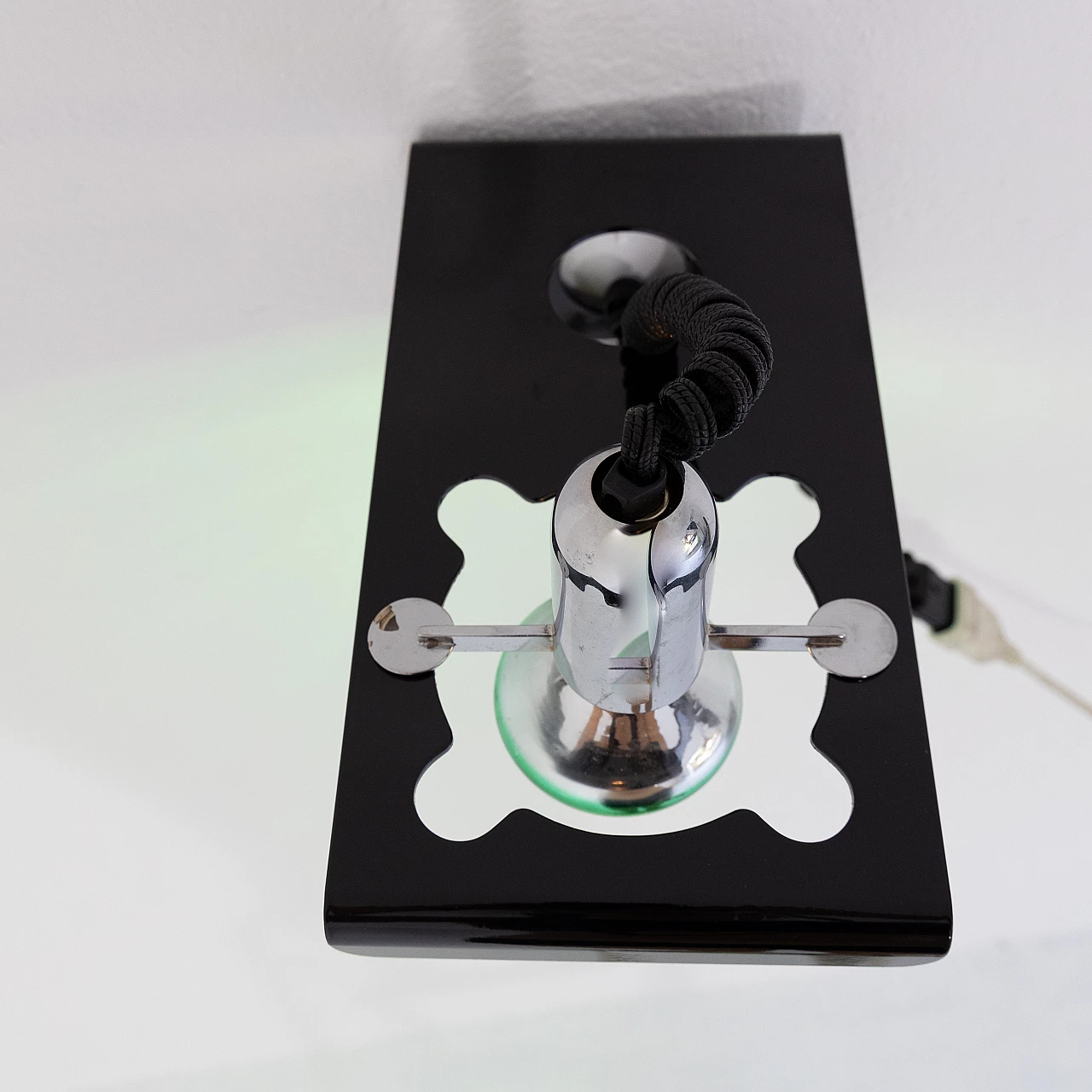 Applique Squadra nera di Ezio Didone per Valenti, anni '70 6