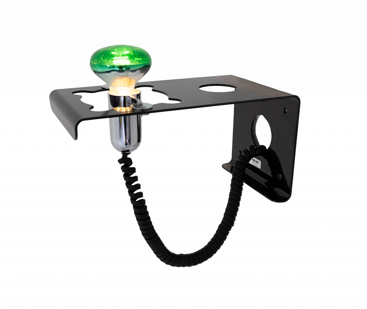 Applique Squadra nera di Ezio Didone per Valenti, anni '70 18