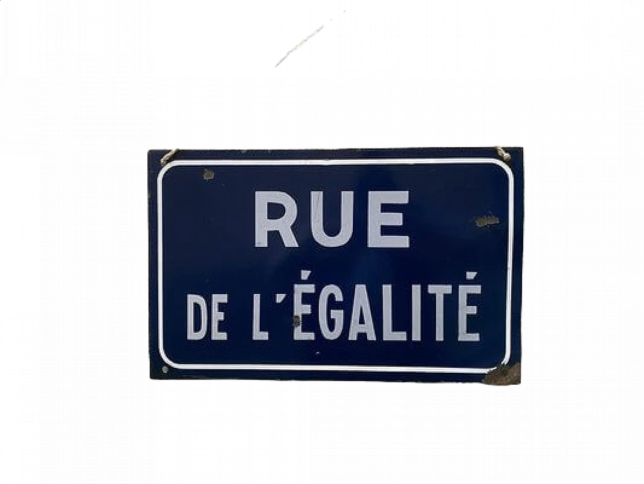 French enamel sign, 1950s 5