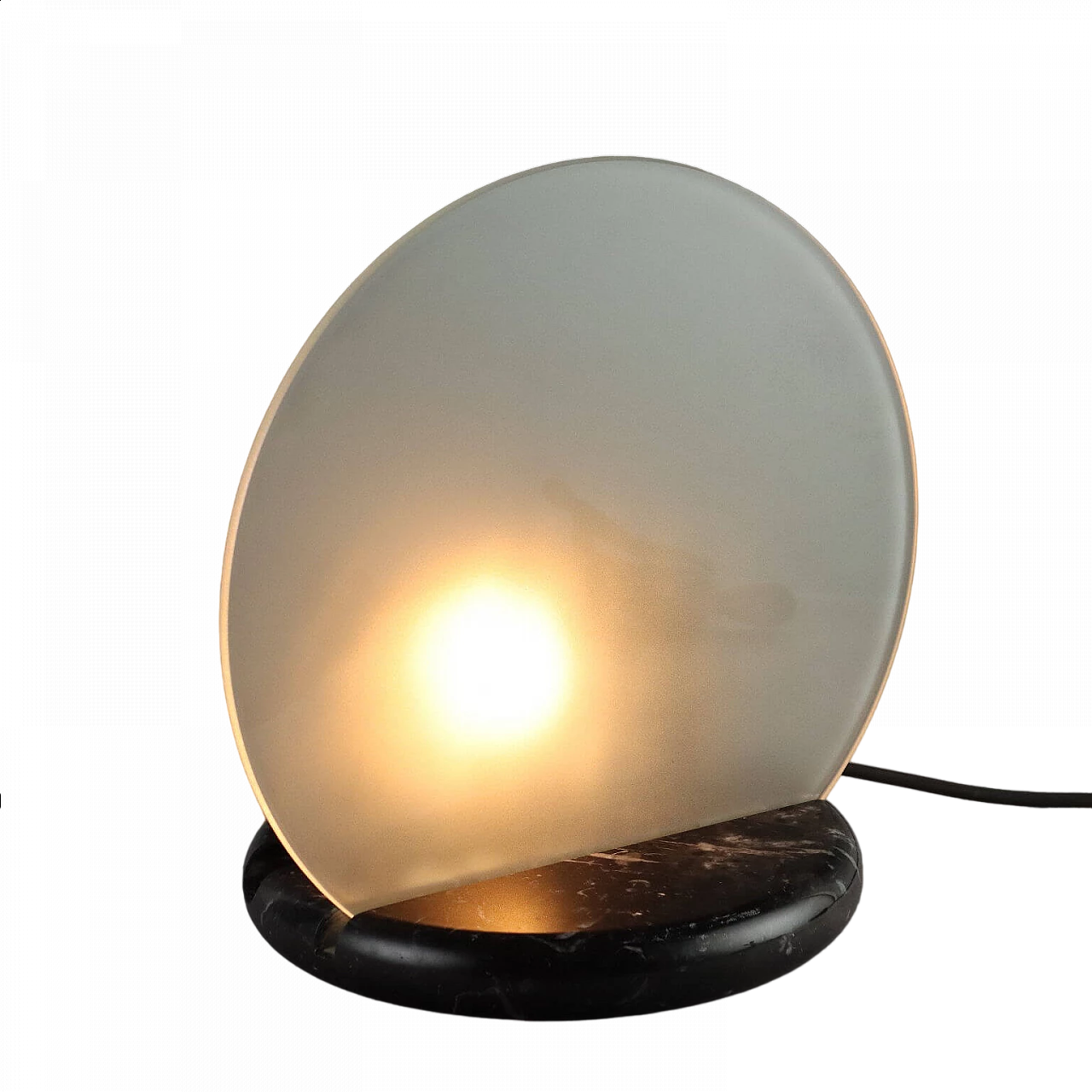 Gong table lamp by Bruno Gecchelin for Skipper, 1980s 11