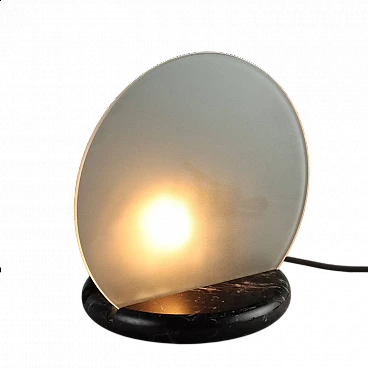 Gong table lamp by Bruno Gecchelin for Skipper, 1980s
