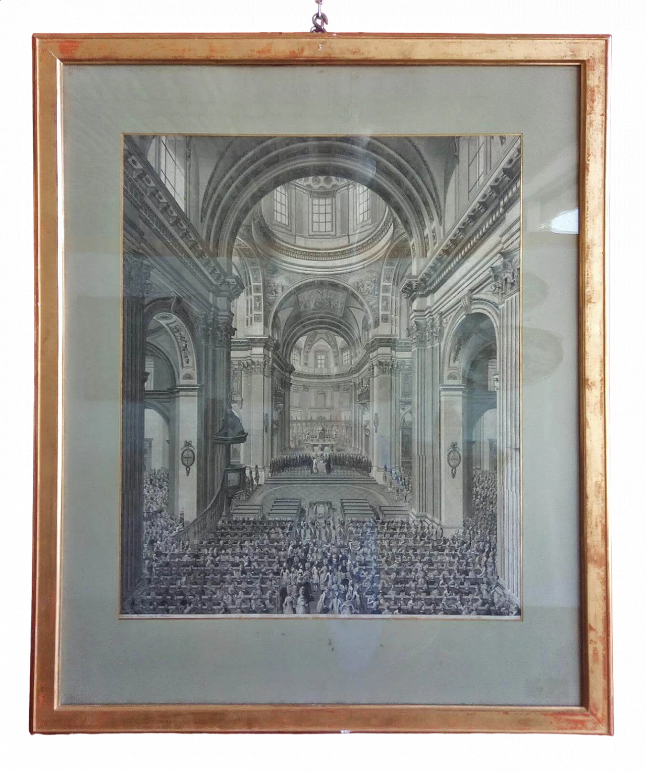 Laurent Louis Midart, Cattedrale di Soletta, acquaforte, '800 3
