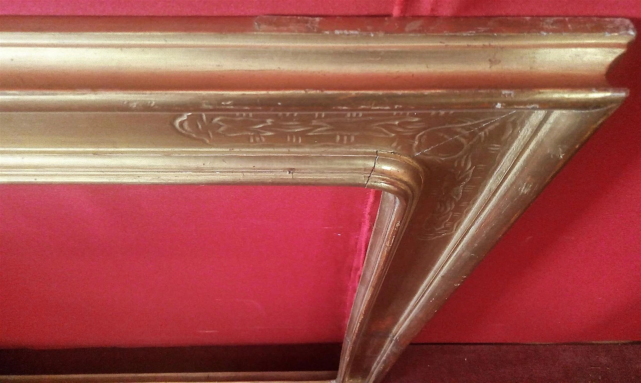 Gilded wood frame with engravings, second half of the 19th century 2