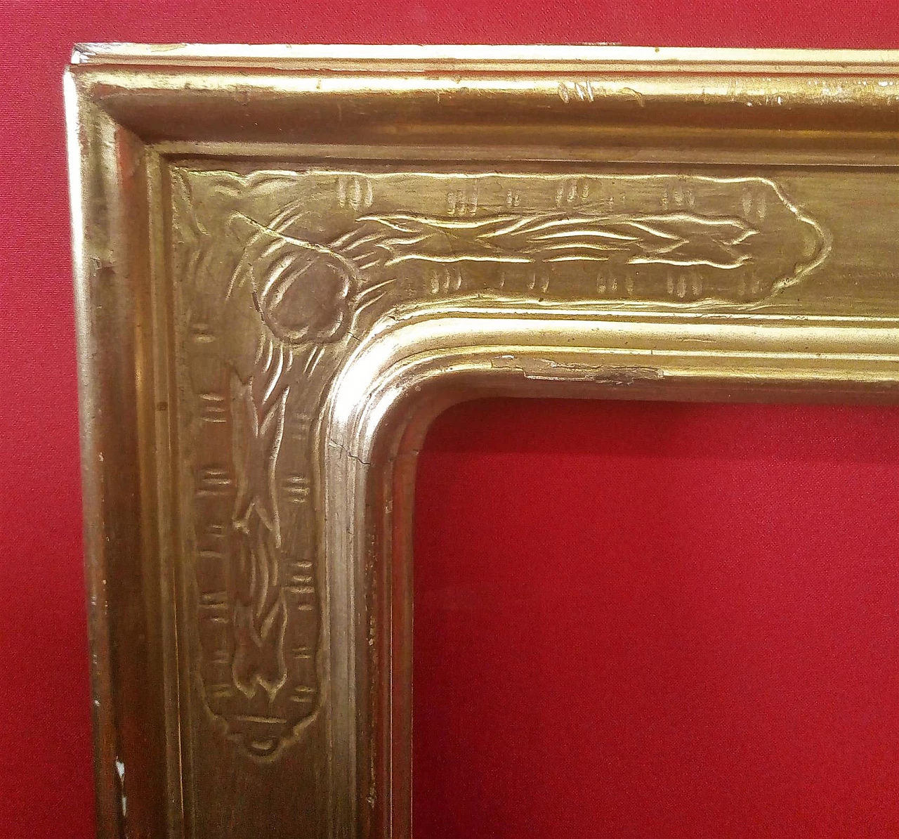 Gilded wood frame with engravings, second half of the 19th century 6