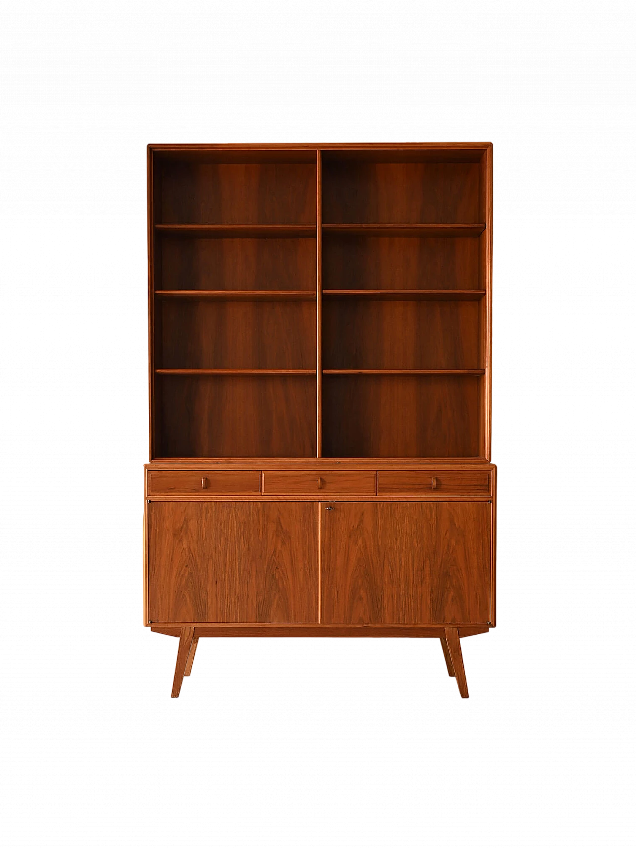 Libreria nordica in teak, anni '60 14