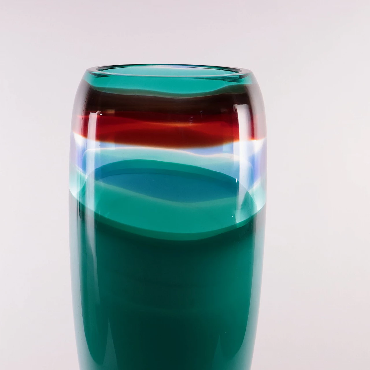 Blown glass element by Massimo Vignelli for Venini 4