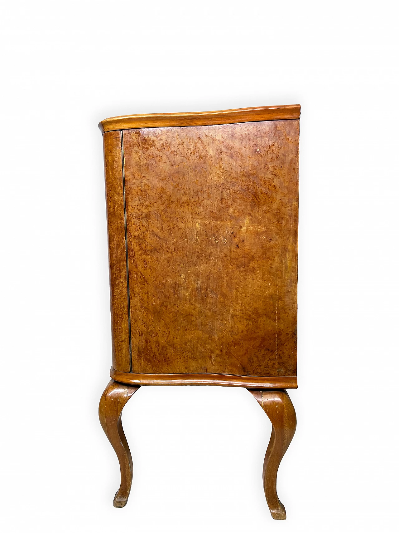 Walnut sideboard with two drawers and hinged side doors, 1950s 22