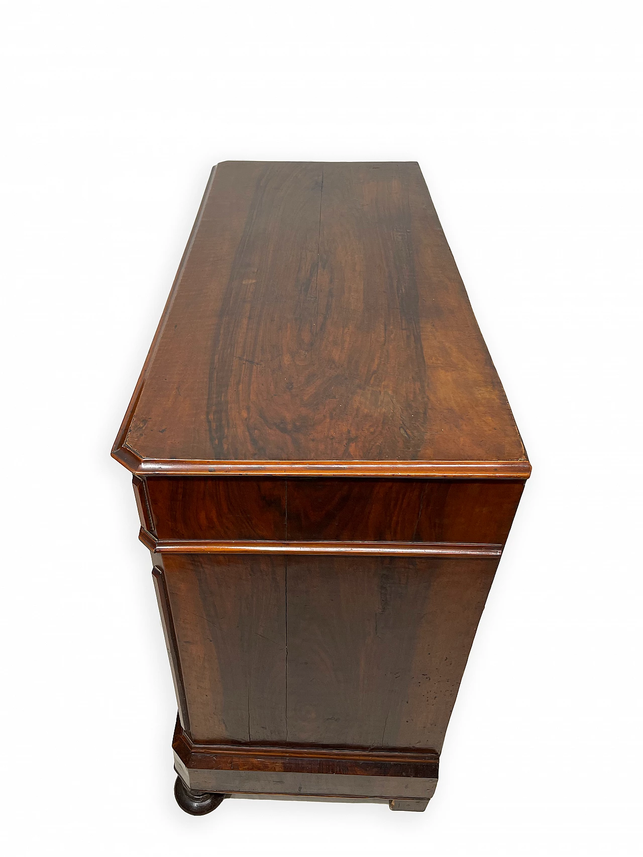 Chest of drawers with walnut burl decoration, late 19th century 15