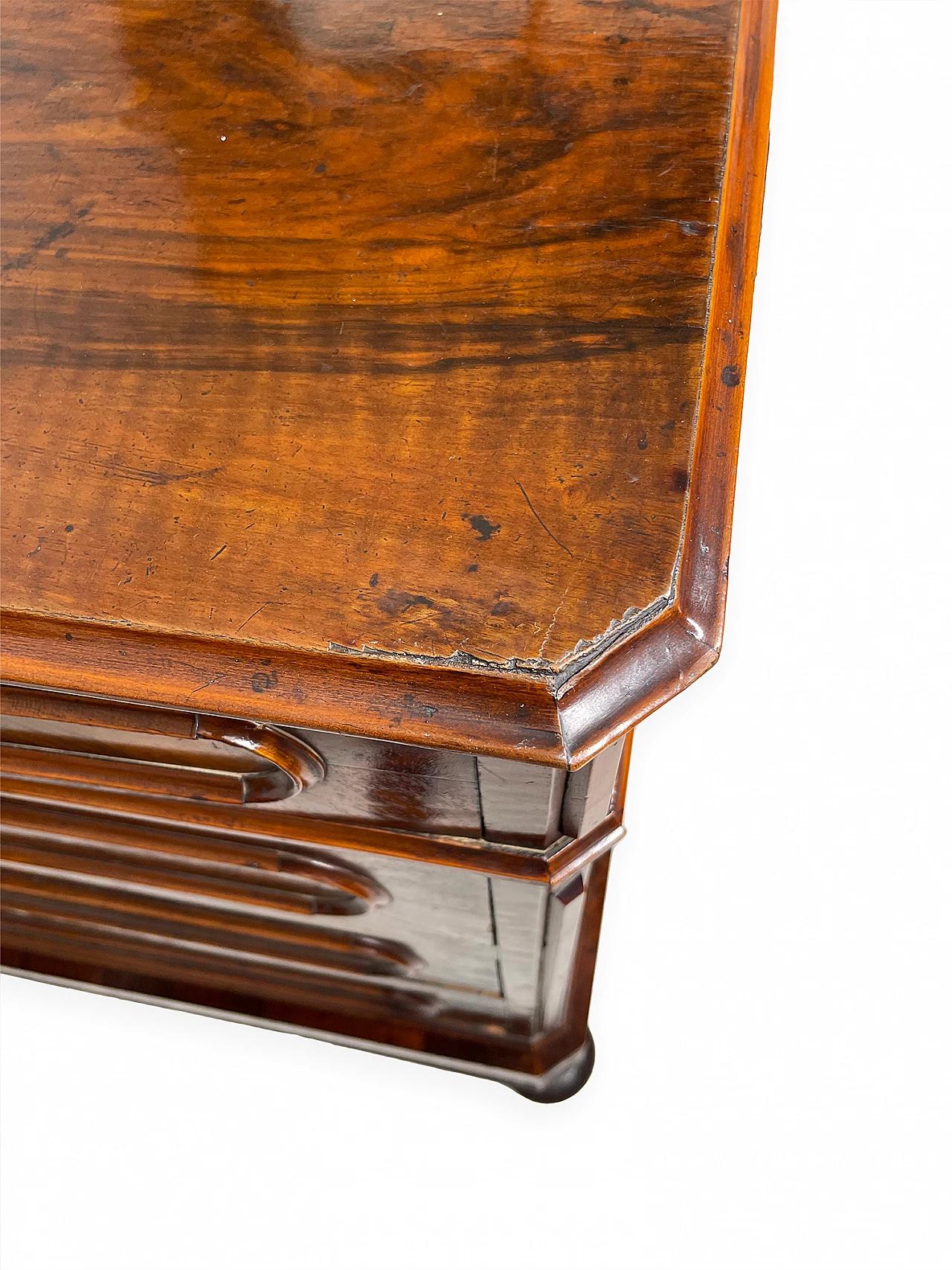 Chest of drawers with walnut burl decoration, late 19th century 17