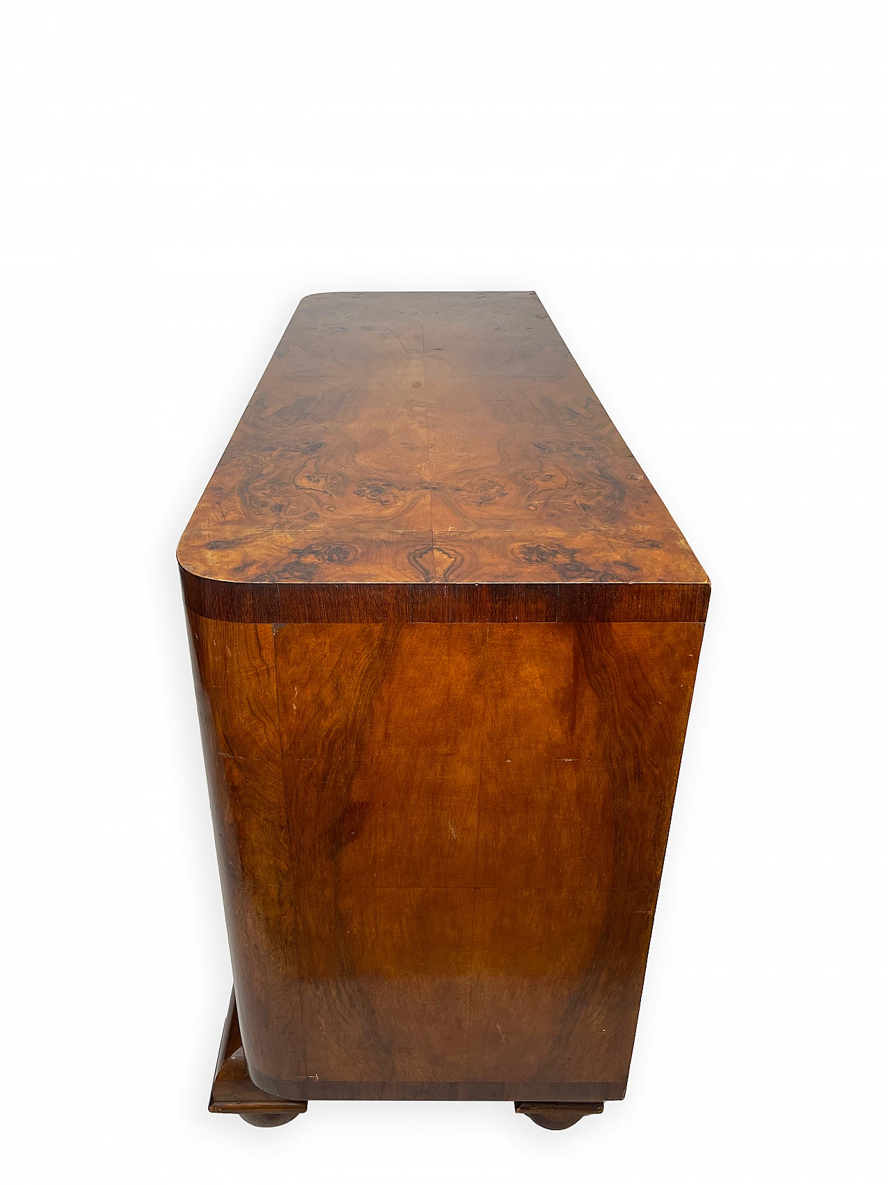 Chest of drawers in burl walnut, 1930s 21
