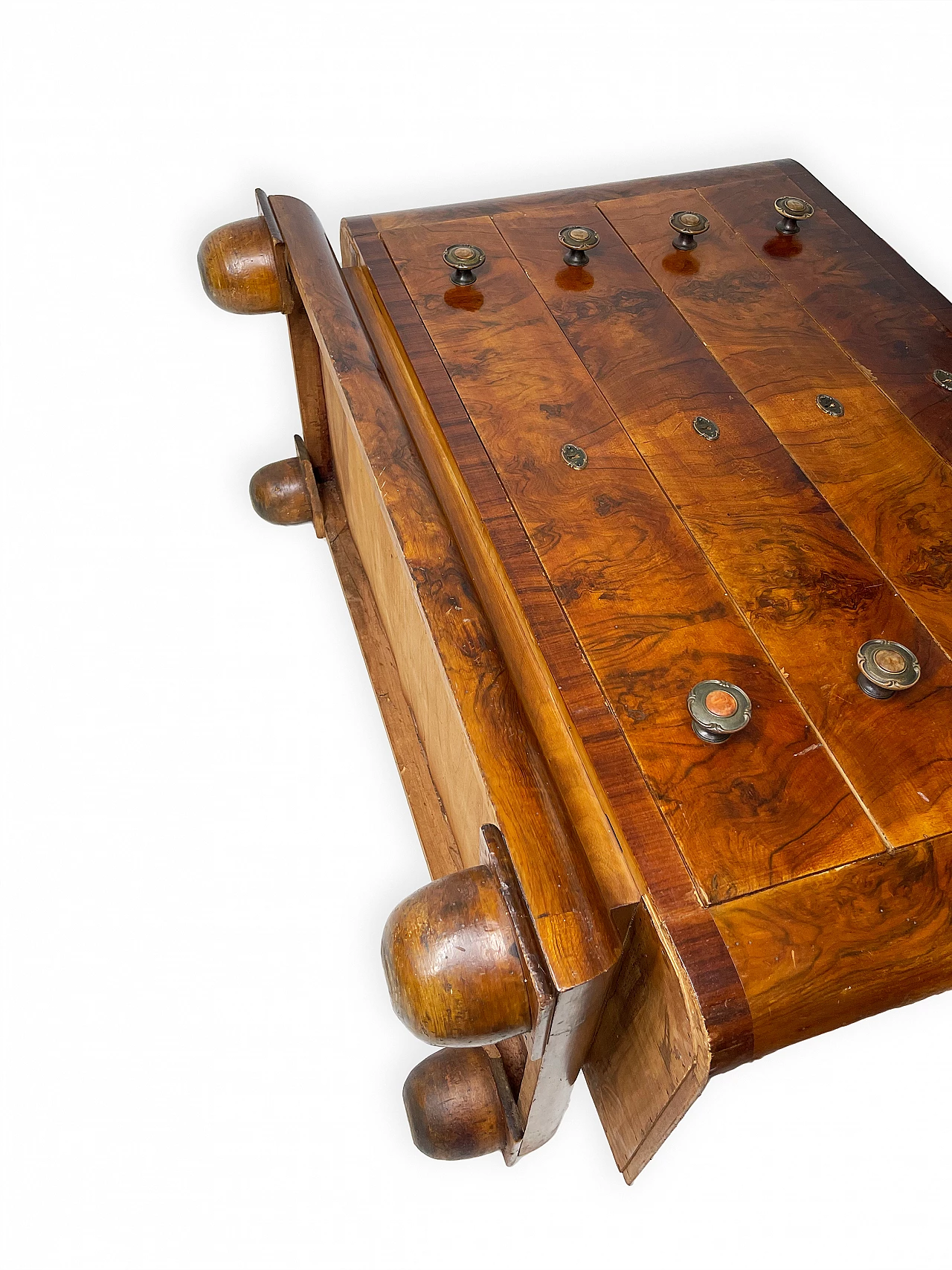 Chest of drawers in burl walnut, 1930s 29