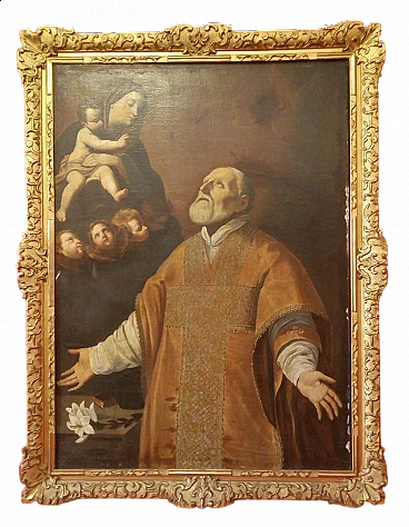 After Guido Reni, St. Philip Neri, oil on canvas, late 18th century