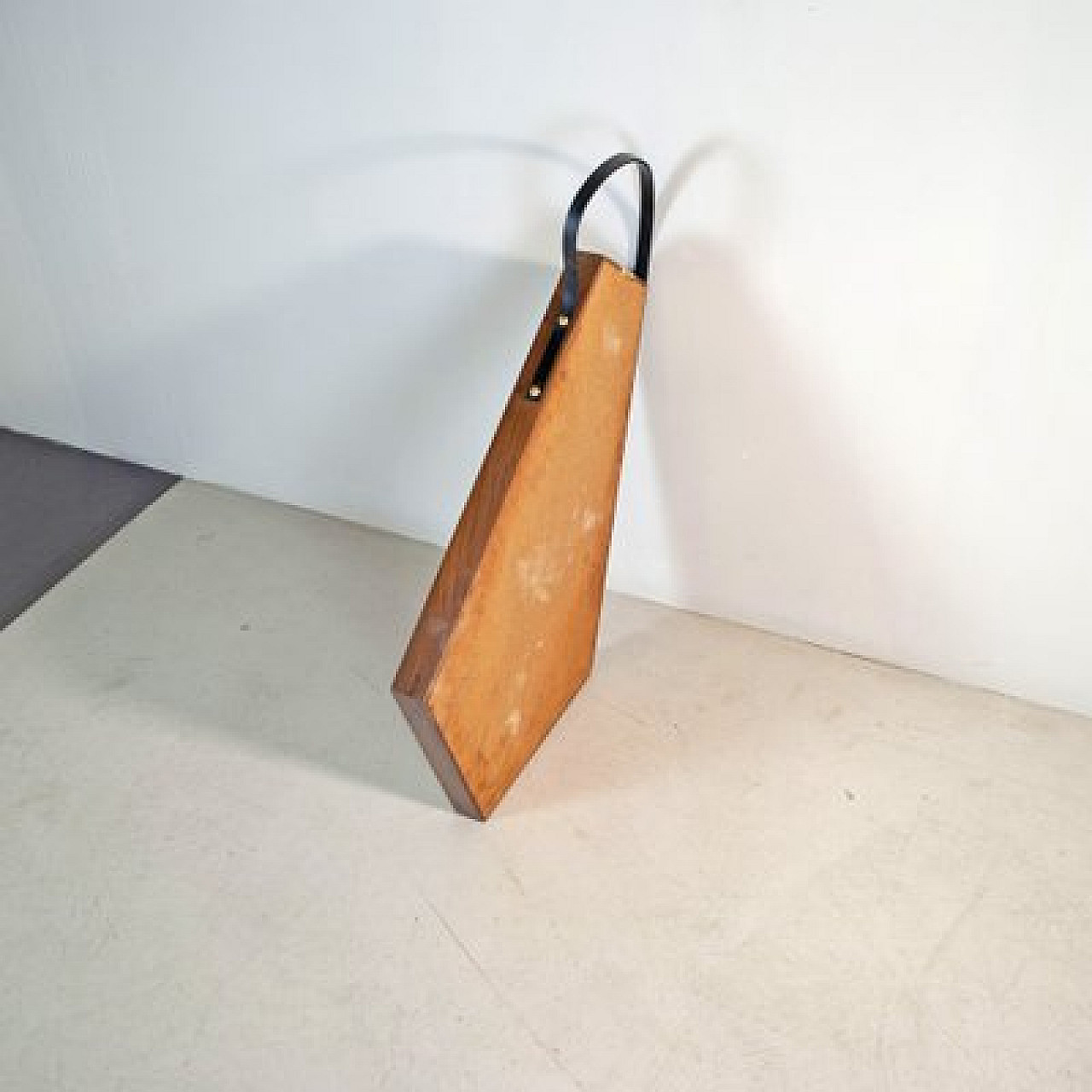 Pentagonal mirror with walnut frame, 1960s 5