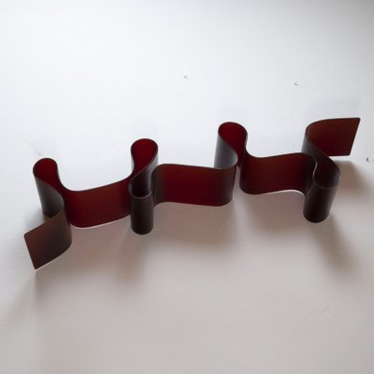 Libreria Rita in plastica rossa di Ron Arad per Kartell, anni '90 1