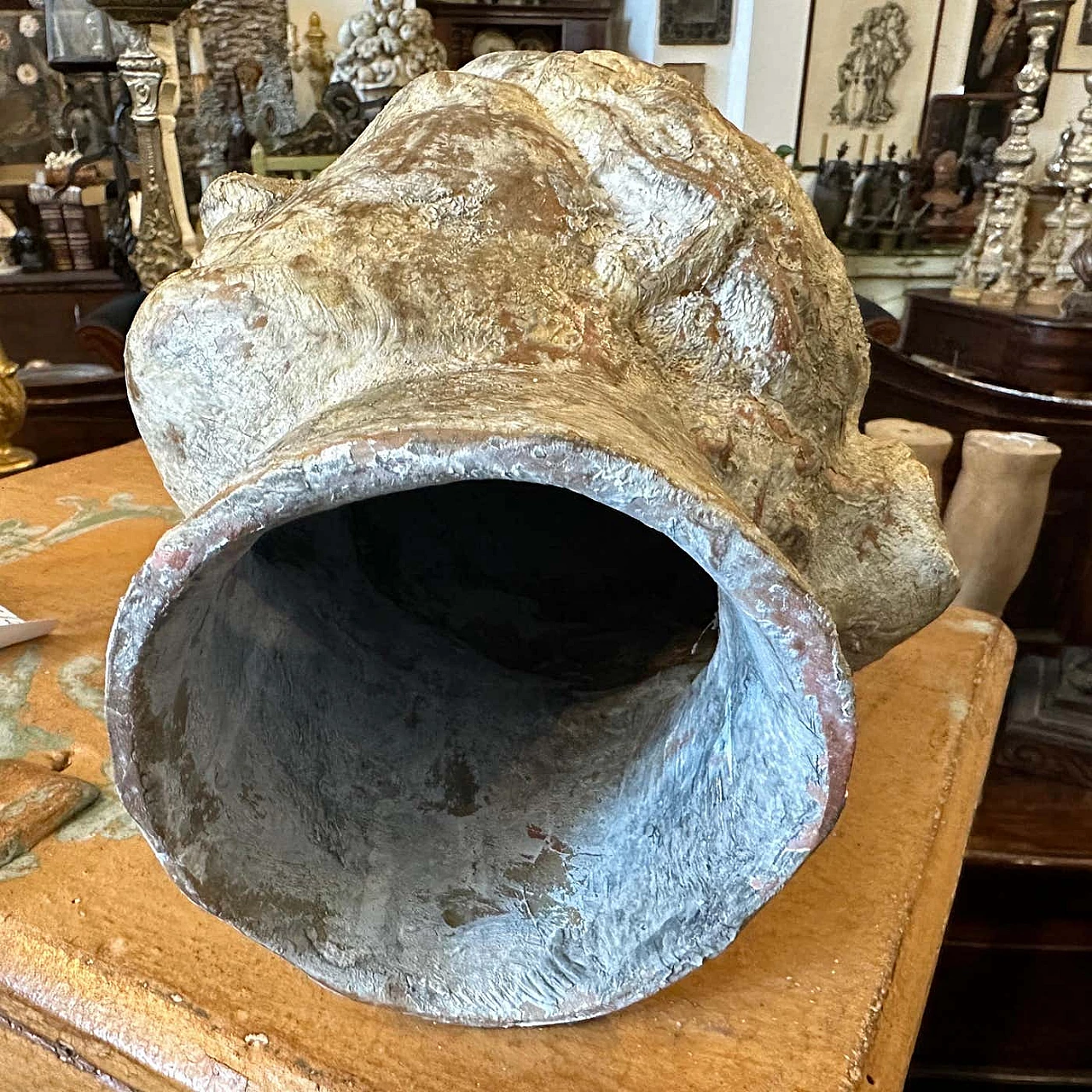 Sicilian terracotta woman's head, 1930s 6