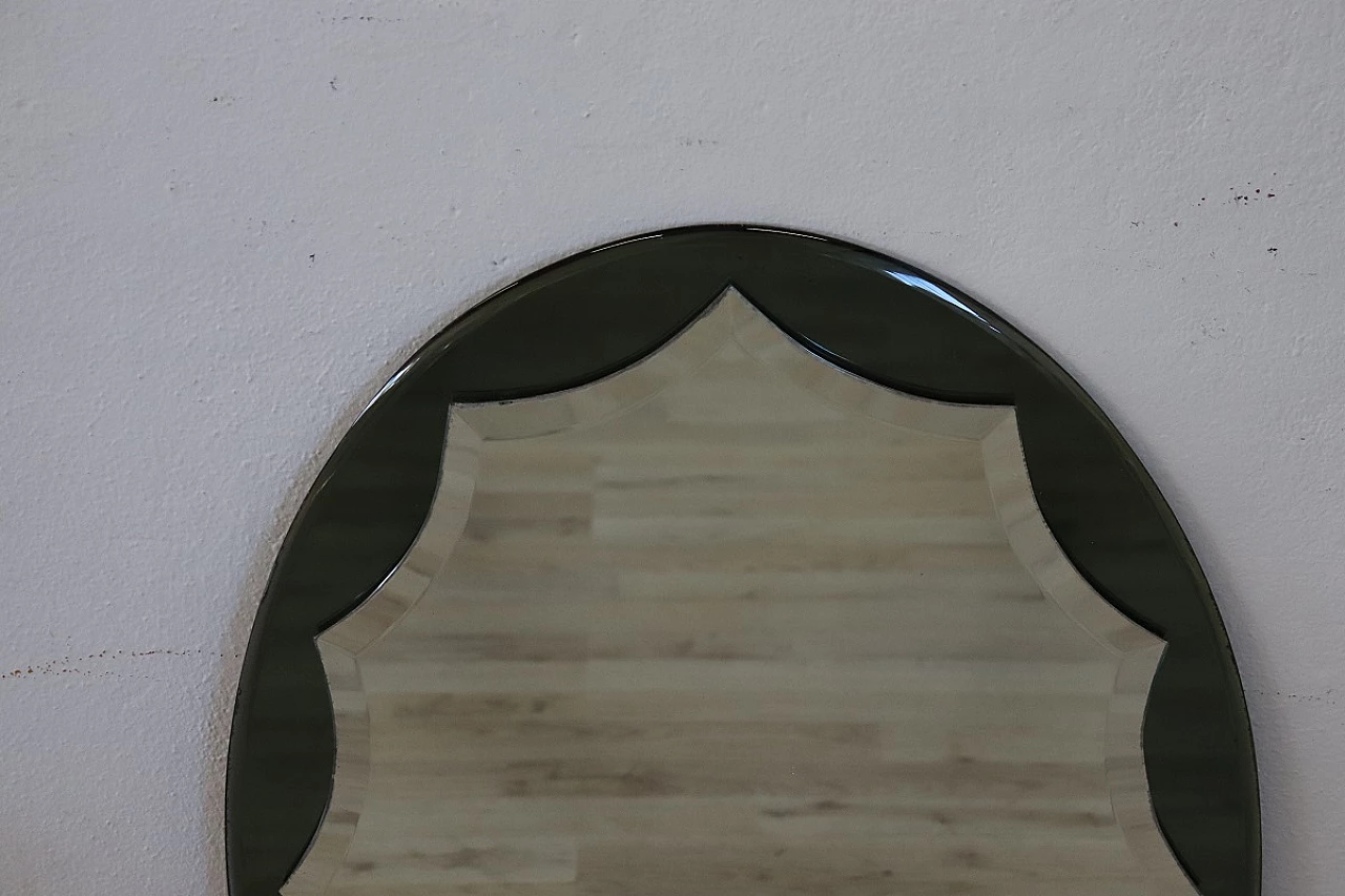 Oval wall mirror, 1960s 2