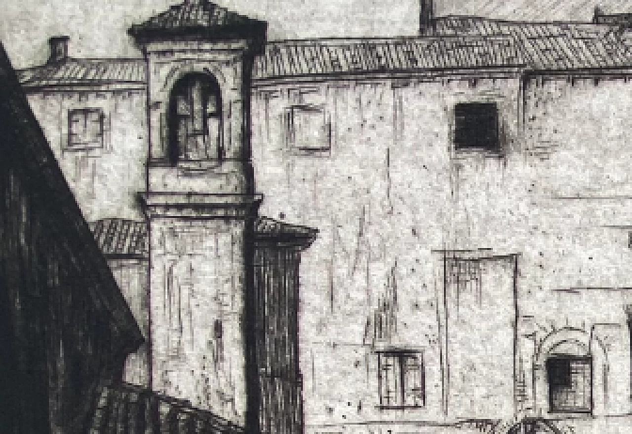 Bianchi Barriviera, Murano - Corte del Convento Vecchio, stampa, 1933 4