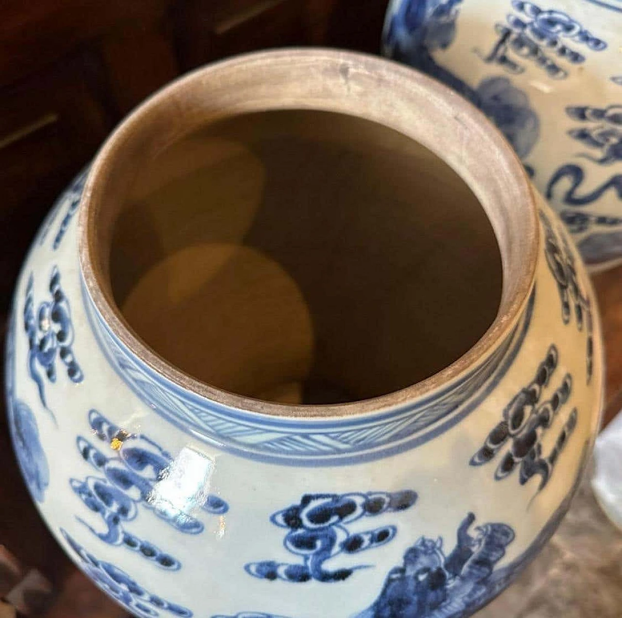 Coppia di vasi da zenzero in ceramica cinese, anni '60 8