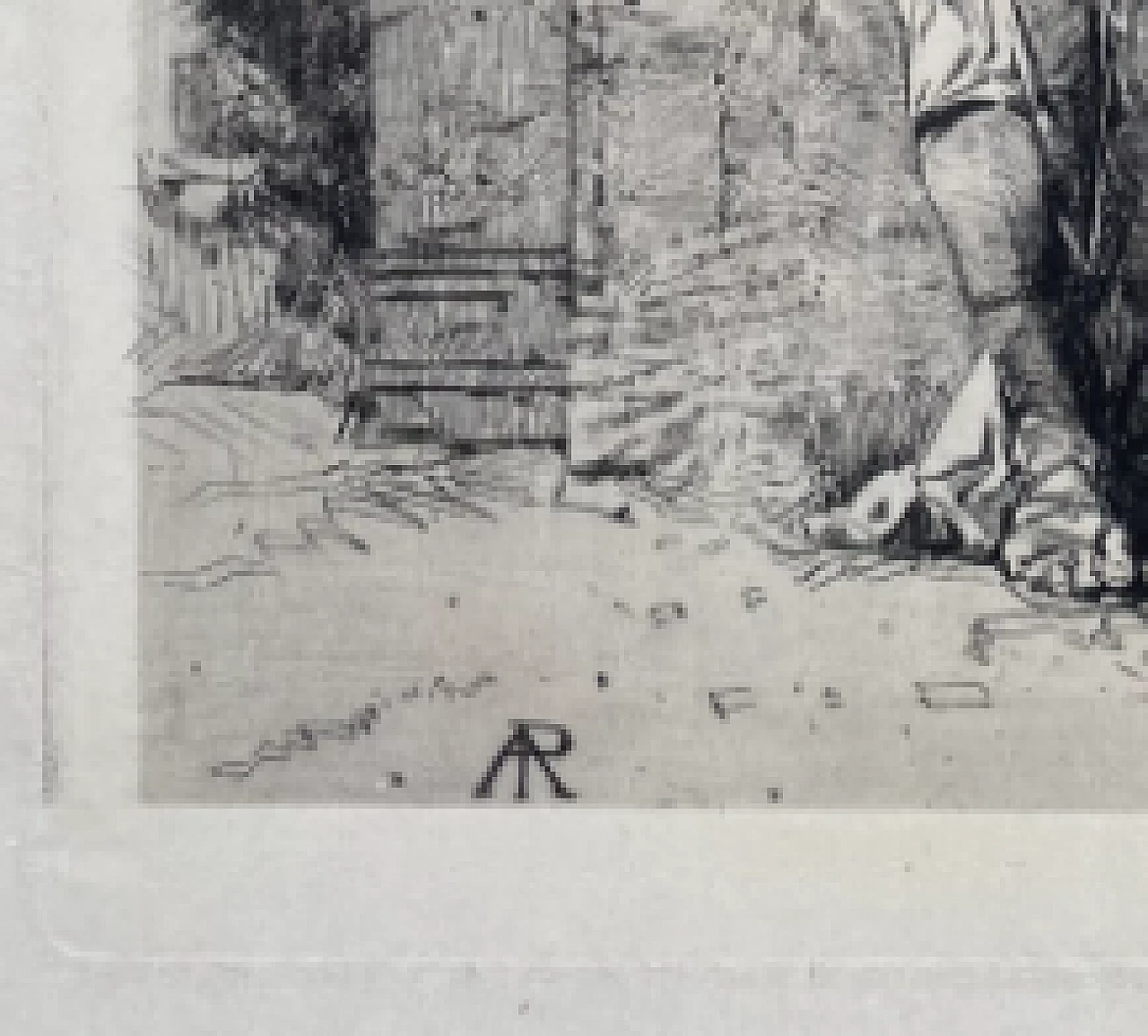 A. Pasini, Brutalisation/Memory of Constantinople, etching, 1870 2