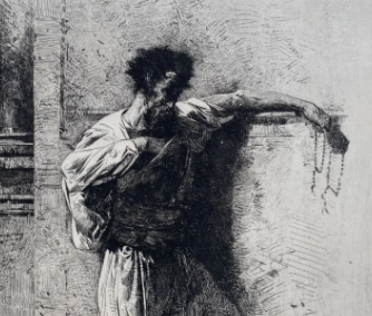 A. Pasini, Brutalisation/Memory of Constantinople, etching, 1870 3