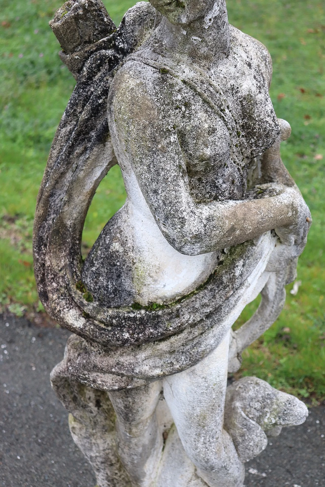 Statua da giardino Diana dea della caccia, inizio '900 4