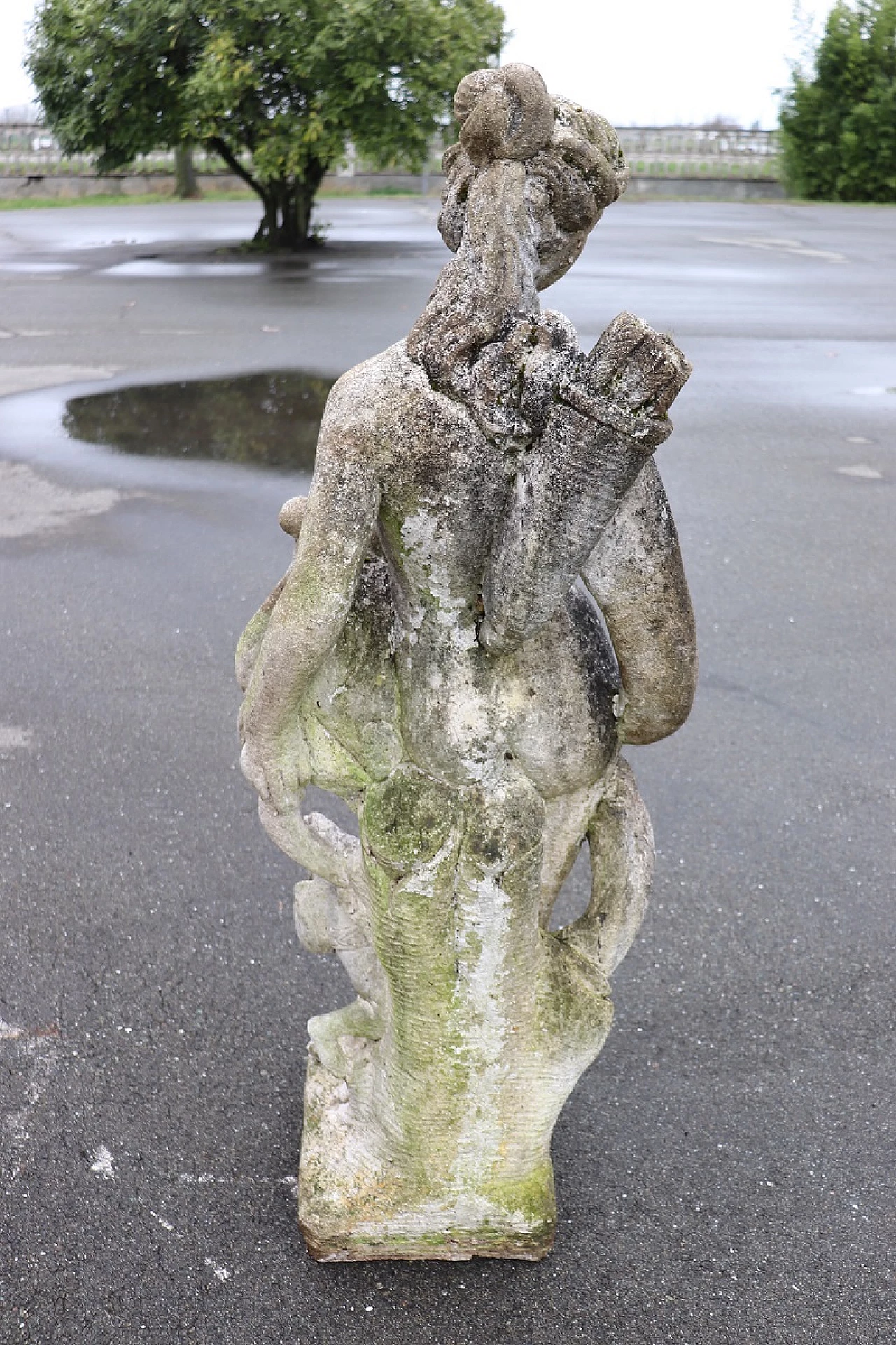 Statua da giardino Diana dea della caccia, inizio '900 7