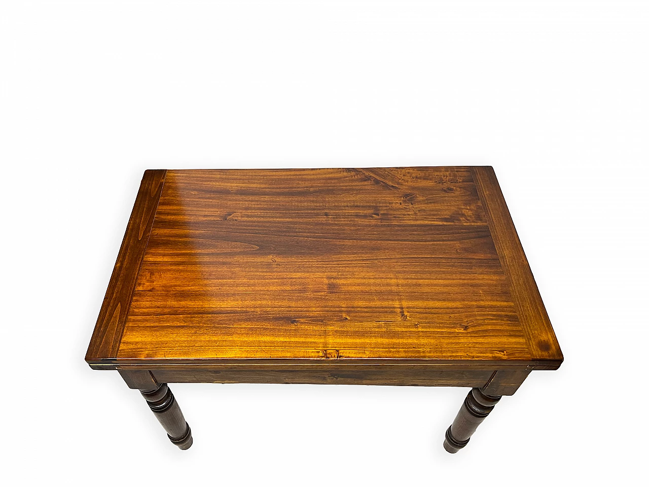 Extending table in national walnut, 1950s 3