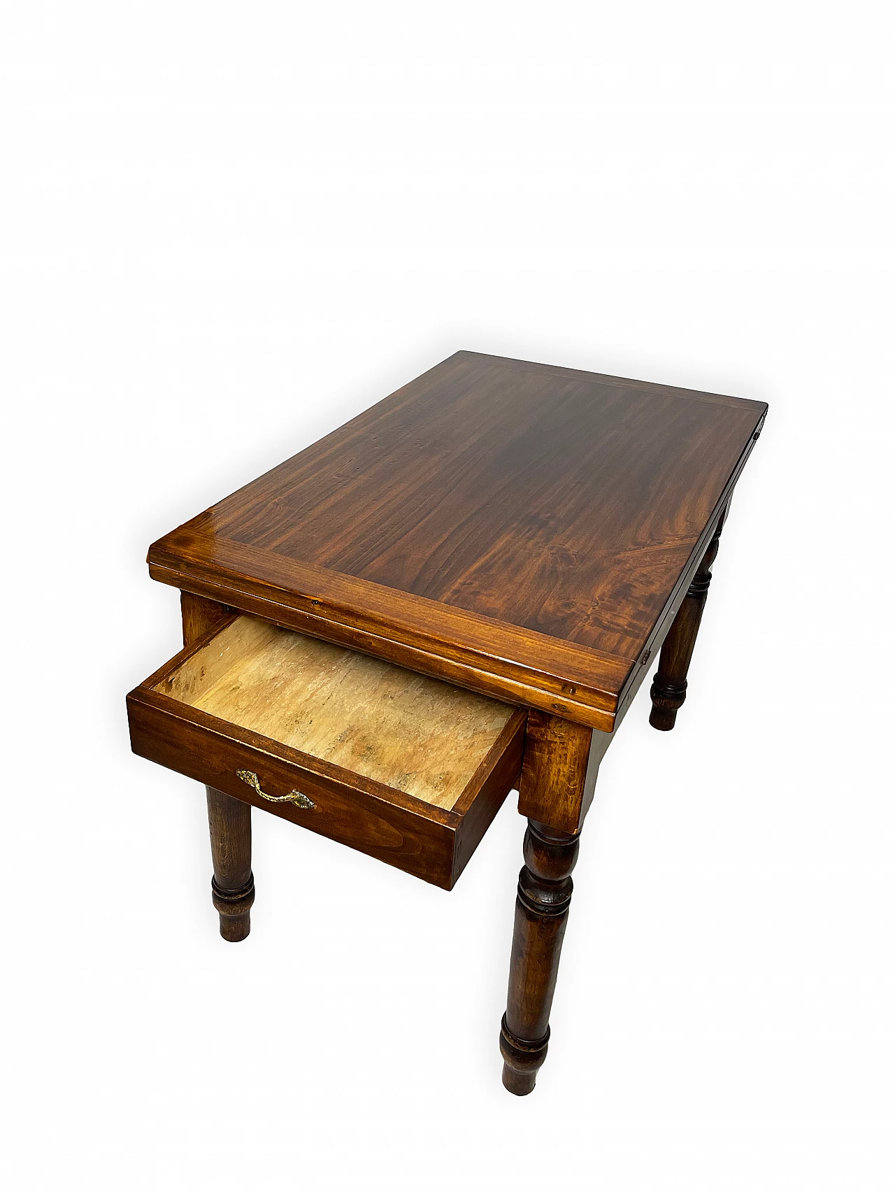 Extending table in national walnut, 1950s 18