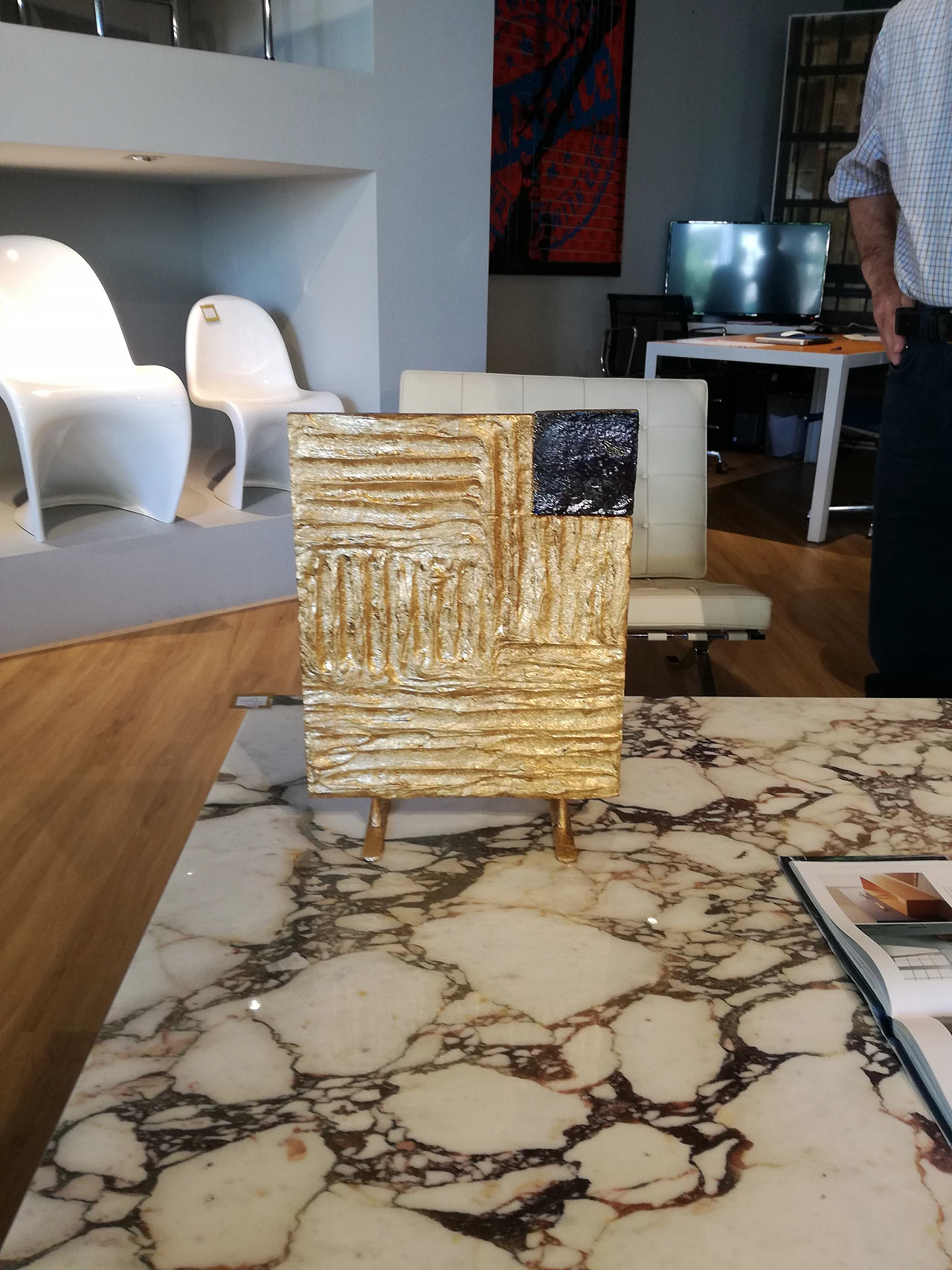 Scultura in foglia oro, 2000 1205969