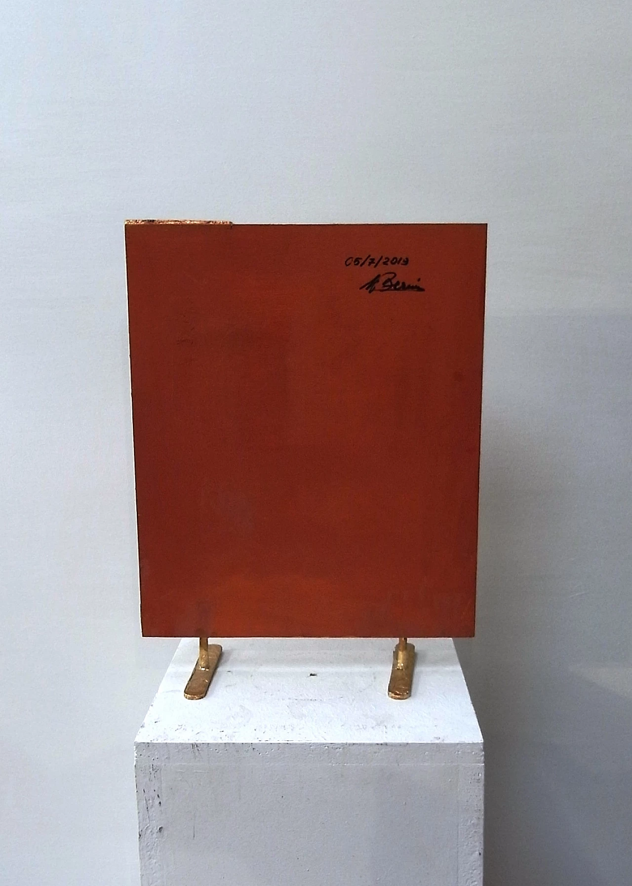 Scultura in foglia oro, 2000 1205973