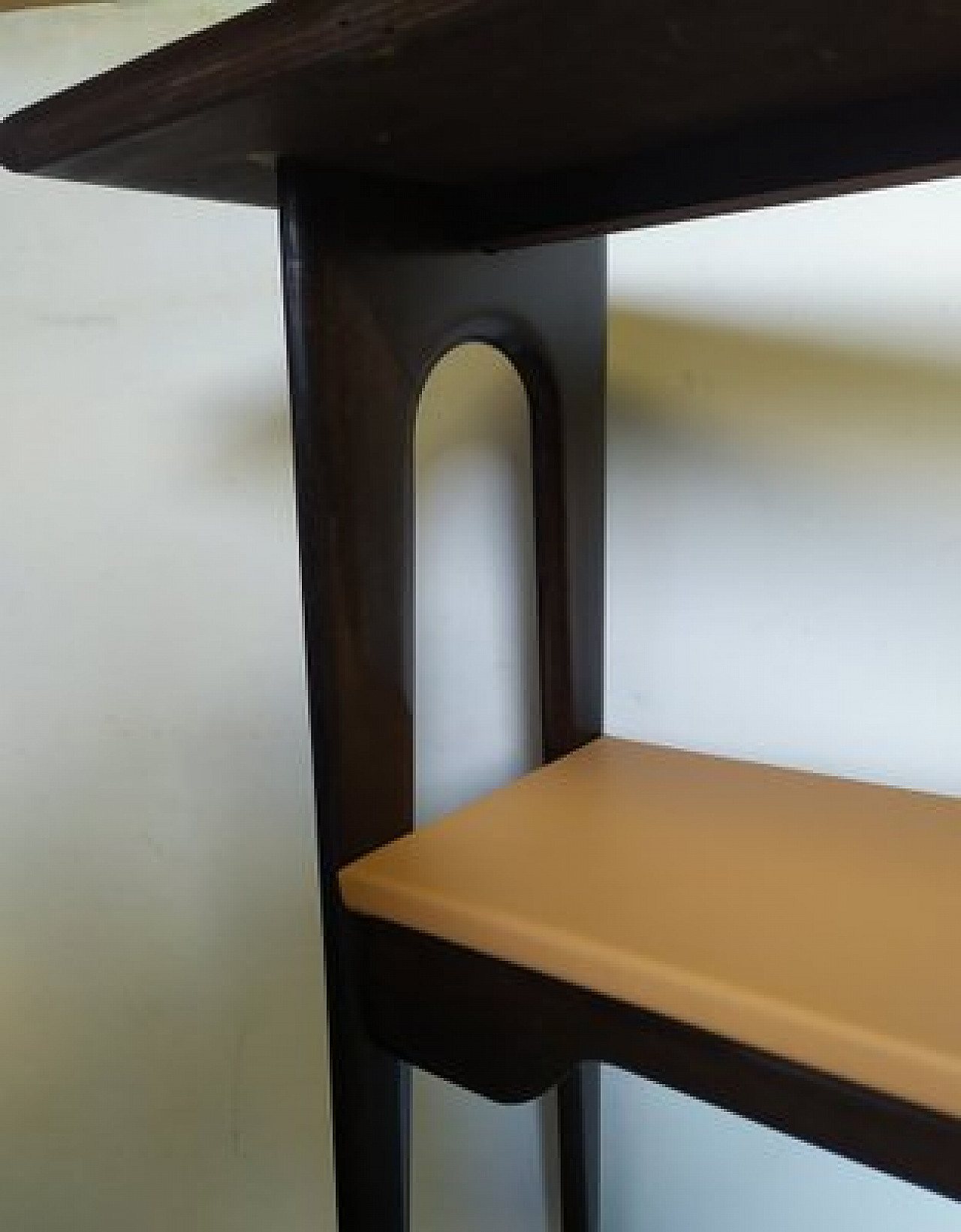 Consolle in faggio e vetro nello stile di Ico Parisi, anni '50 6