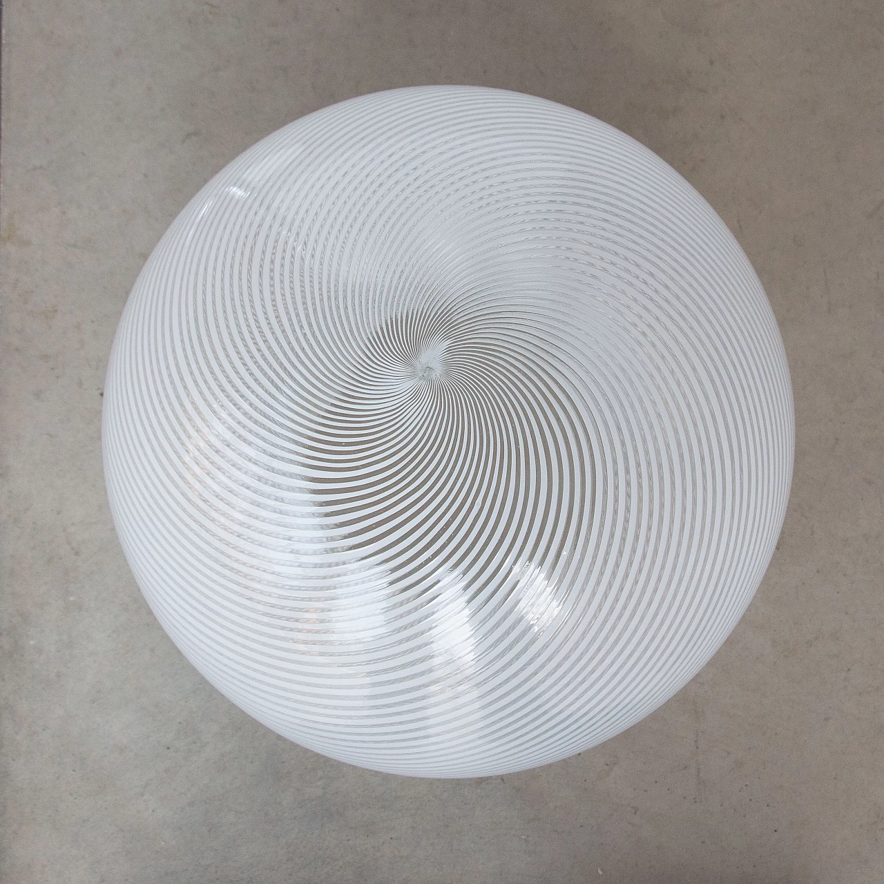 Tessuto floor lamp by Massimo Vignelli for Venini, 1980s 2