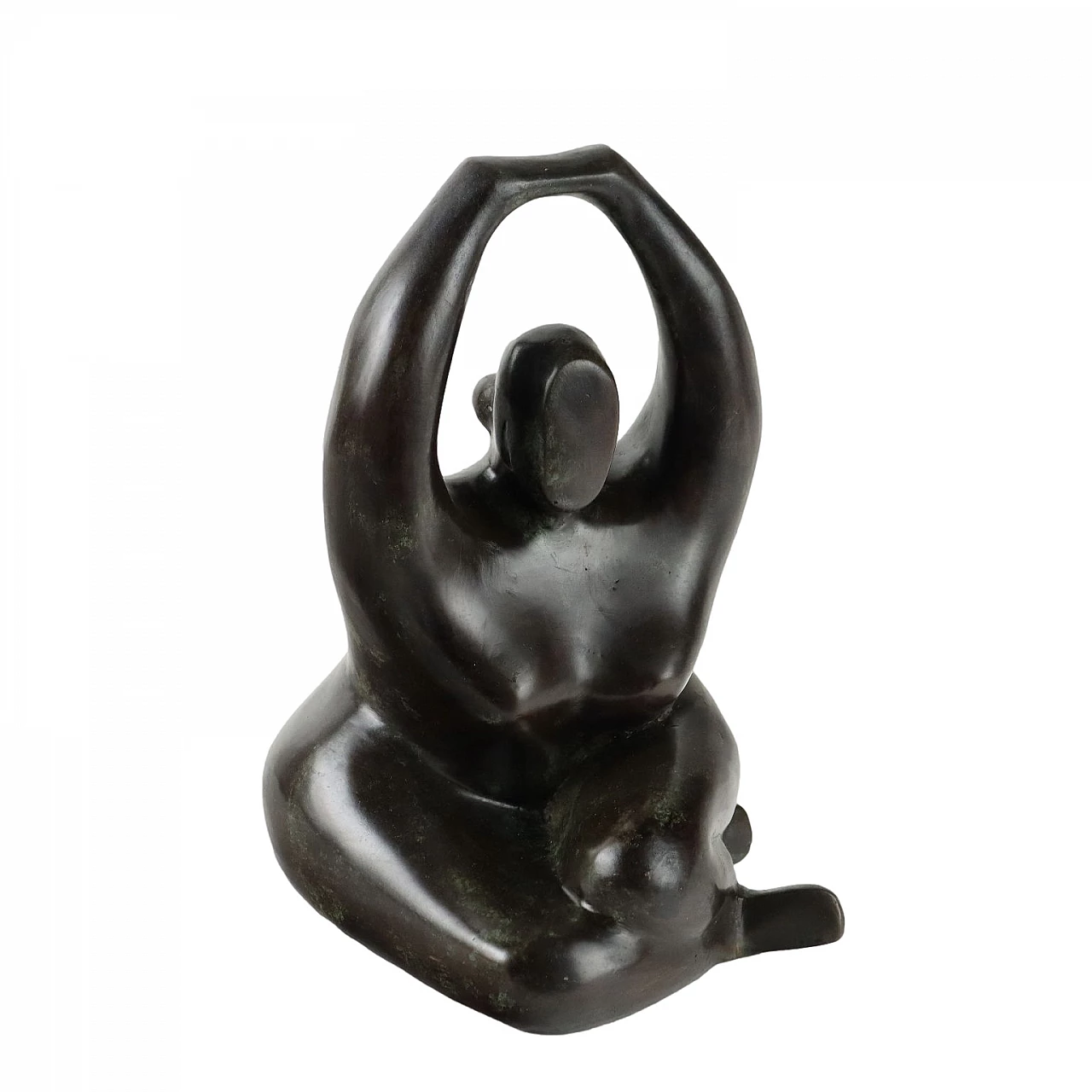 Female figure, bronze sculpture 1