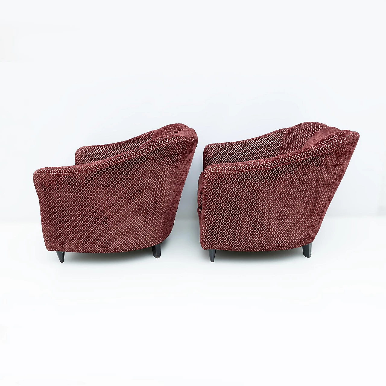 Pair of armchairs by Gio Ponti for Casa e Giardino, 1950s 6