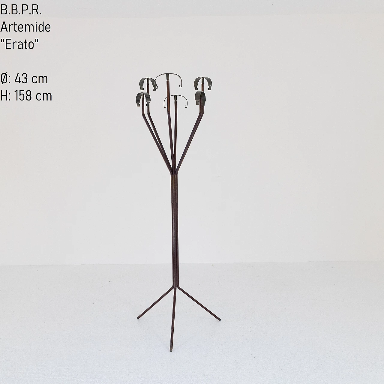 Erato coat rack by Studio BBPR for Artemide, 1960s 2